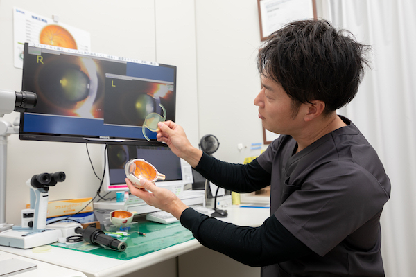 網膜剥離・眼底出血について